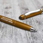 DISCOUNT PROMOS Custom Twist Action Plastic Stylus Pens, Personalized Bulk Pack - Image 7