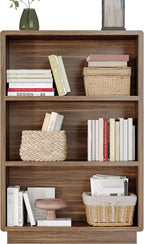 ChooChoo 3-Tier Bookcase, Wooden Bookshelf, Farmhouse Bookshelf - Image 4