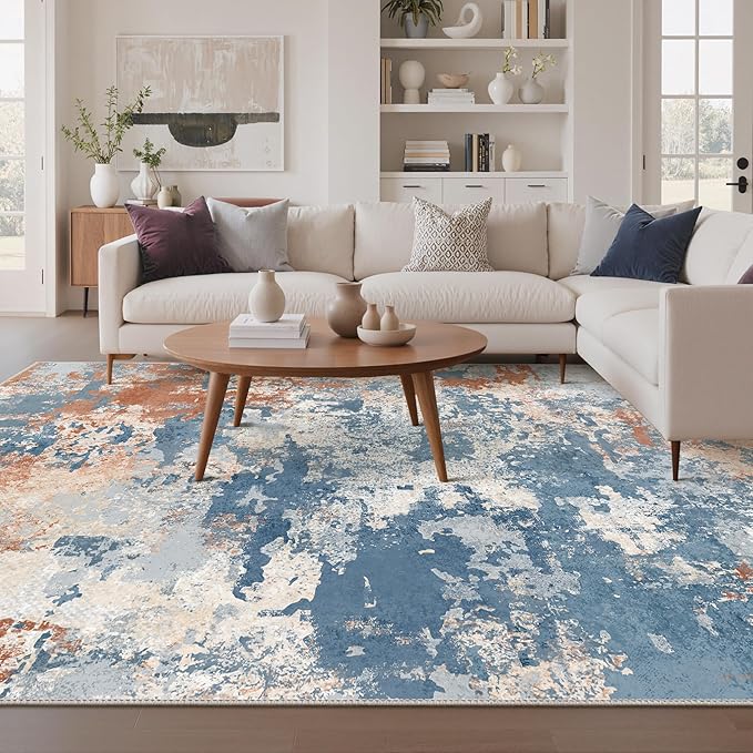 GENIMO Washable Rugs 8x10 Area Rugs - Image 3