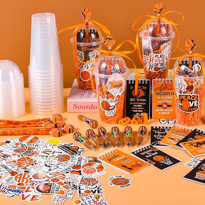 LiYiQ 247 Pcs Basketball Party Supplies Return Gifts - Image 6