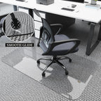 32"x48" Heavy Duty Clear Office Chair Mat for Carpet | Chair Mat Under Computer Desk Floor Mat Protector for Carpeted Floors, Can be Used on Carpet or Hard Floor