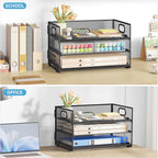 Subekyu 3 Tier Paper Letter Tray Organizer - Image 7