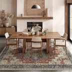 GENIMO 8x10 Area Rugs for Living Room, Machine Washable Non Slip Vintage Rugs - Image 3