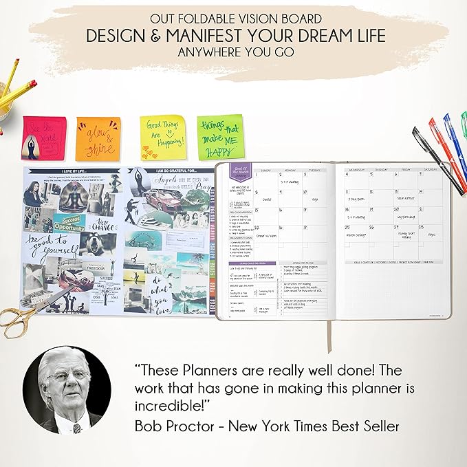 Hourly Planner - Undated Weekly & Monthly Planner, 12-Month Journey to Increase - Image 7