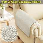 Couch Arm Covers, Waterproof Armrest Cover - Image 4