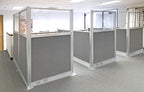 Versare Pre-Configured Hush Panel Electric Cubicle | Workstation Divider Walls - Image 4