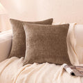 Amazon Basics Chenille Throw Pillow Covers, Home Decor Cushion Cover by AmazonBasics