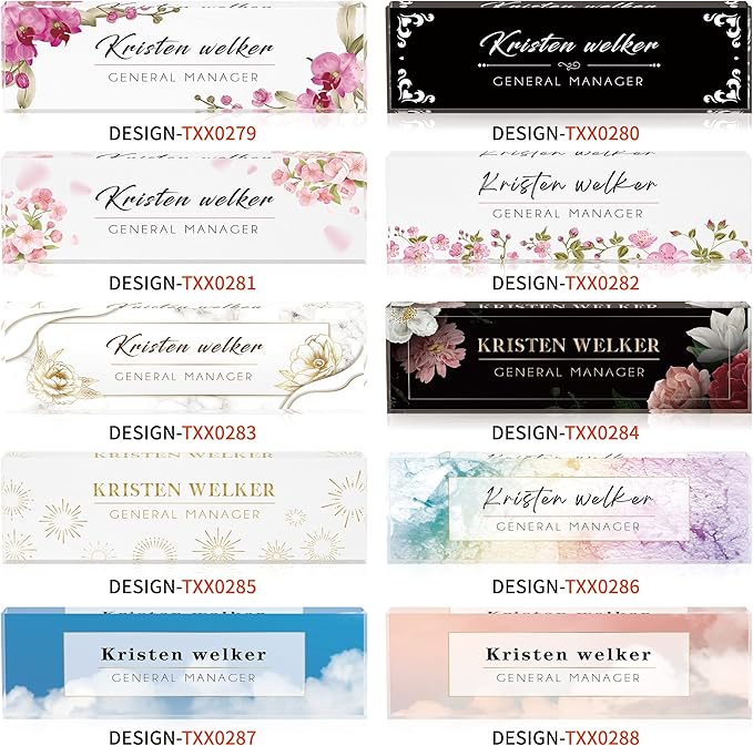 Desk Name Plate Personalized, Custom Name Plates - Image 6