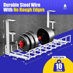 Under Desk Cable Management Tray, Xpatee Upgraded Wire Management No Drill No - Image 5