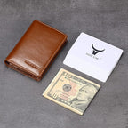 Leather Business Card Case Holder - Image 3