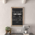 HBCY Creations 24" X 36" Weathered Lightwash Solid Wood Frame Wall Chalkboard - Image 9