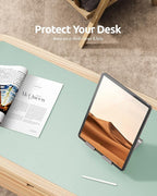 YSAGi Leather Desk Protector, Office Mat, Large Mouse Mat, Non-Slip PU Leather - Image 7