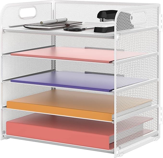 Supeasy 5 Trays Paper Organizer Letter Tray by SUPEASY