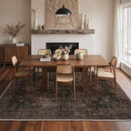 GENIMO 8x10 Area Rugs for Living Room, Machine Washable Rug, Non Slip Indoor - Image 3