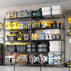 MilleLoom 5-Tier Storage Shelves, H-Shaped/L-shaped Shelf - Image 2