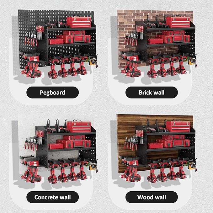 VDEVY Power Tool Organizer Wall Mount - Image 6