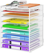 Cawukege 9 Tier Paper Organizer by Cawukege