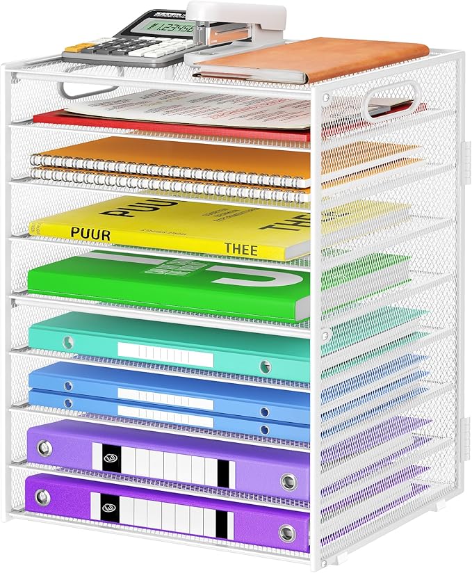 Cawukege 9 Tier Paper Organizer by Cawukege