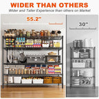 REIBII 85.7" H Storage Shelves 2998LBS Metal Shelving Unit - Image 8
