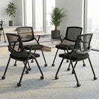 BROBRIYO, 4 Pack Stackable Conference Room Chairs by Brobriyo