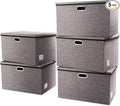 PRANDOM Extra Large Collapsible Storage Bins by Prandom
