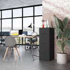 OPTYMIRA 3 Drawer Metal File Cabinet - Image 2