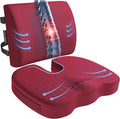 FORTEM Seat Cushion, Office Chair Cushion, Lumbar Support Pillow by FORTEM