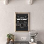 HBCY Creations 18" X 24" Weathered Lightwash Solid Wood Frame Wall Chalkboard - Image 9