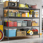 REIBII 2560LBS Storage Shelves 55.5"W Metal Shelving Unit 4 Tier Wire Shelving - Image 7