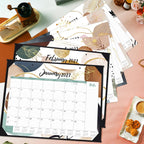 2027 Desk Calendar - Desk Calendar 2027 Large 22x17, Jan. 2027 - Dec. 2027 | Large 2027 Desktop Calendar 22'' x 17'', Corner Protectors,Large Ruled Blocks, Notes Section, for Home, Office Use