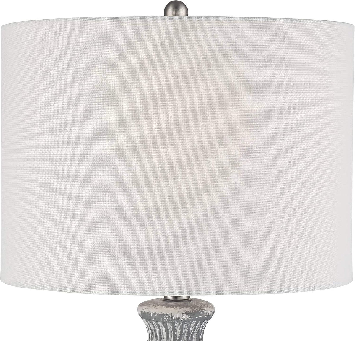 Patrick 26 1/4" Tall Table Lamp Gray Whitewash Ceramic Modern