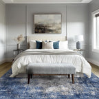 GENIMO Washable Area Rugs for Living Room, 8x10 Modern Non Slip Rugs, Low Pile - Image 3