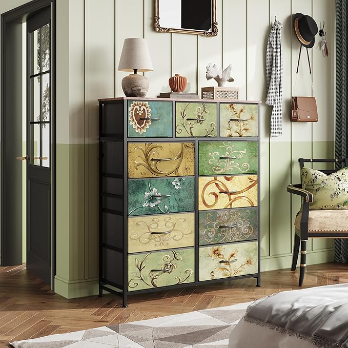 WLIVE Tall Dresser for Bedroom, Fabric Dresser Storage Tower, Chest of Drawers - Image 2