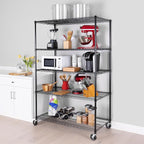 Seville Classics UltraDurable Heavy Duty NSF Solid Steel Wire Rack Storage Unit - Image 5