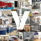 Versare Workstation Partition | Portable Wall Divider | Modern Office Cubicle | - Image 7