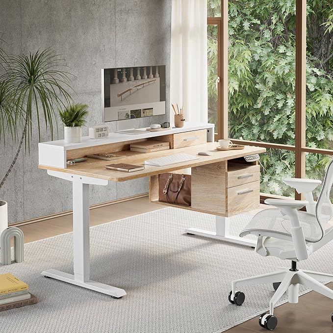 FEZIBO Electric Standing Desk 48 x 24 Inch - Image 3