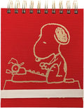 Peanuts Jotter by Graphique Luxe Collection, Fabric-Wrapped Hardcover Spiral by GraphiquedeFrance