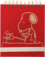 Peanuts Jotter by Graphique Luxe Collection, Fabric-Wrapped Hardcover Spiral by GraphiquedeFrance