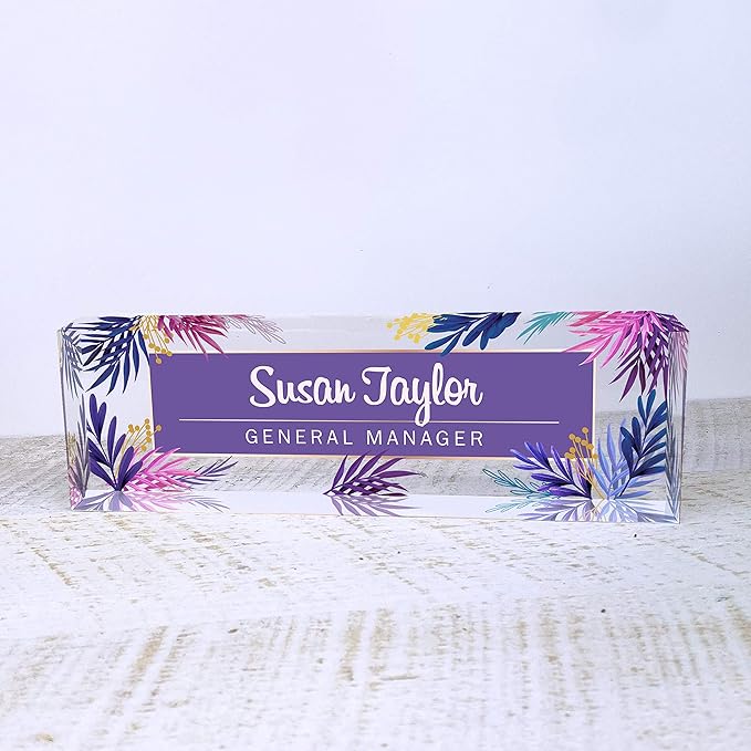 Artblox Office Desk Name Plate Personalized | Custom Name Plates - Image 2