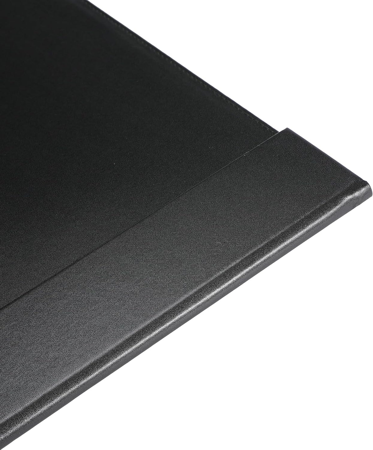 34" x 20" Leather Desk Blotter with Side Rails for Writing Leather ...