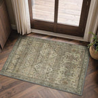 GENIMO 2x3 Area Rugs for Living Room, Machine Washable Non Slip Vintage Rugs - Image 2