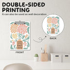 APIILVPQ Teacher Clipboard, Boho Floral Clipboards - Image 3
