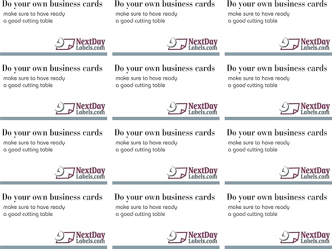 NextDayLabels 100 lb White Cover Cardstock - Image 3