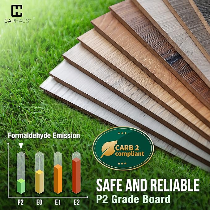 CAPHAUS 6 Tier Bookshelf, 24 Inch Width Free Standing Shelf, Bookcase Shelf - Image 7