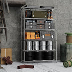 M MZG 6 Tiers Storage Shelves Load 2100LBS, Metal Shelving Wire Metal Shelving - Image 5
