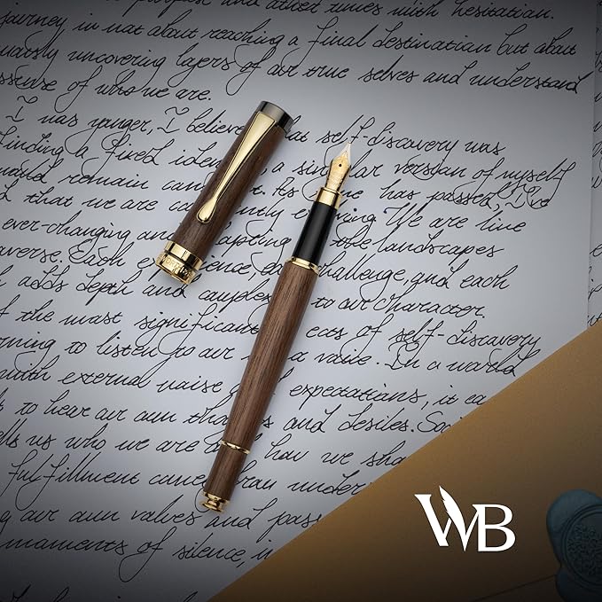 Wordsworth & Black Fountain Pen Gift Set, Includes Ink Bottle, 6 Ink Cartridges - Image 5