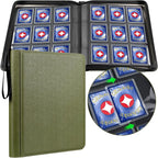 GEAoffice Side Loading 9 Pockets Top Loader Binder Holds 324 Cards, Waterproof by GEAoffice