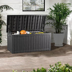 Yardgrace Heavy-Duty 270 Gallon Waterproof Deck Storage Box, Outdoor Storage - Image 8