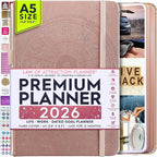 Law of Attraction Planner 2026 Deluxe by FreedomMastery