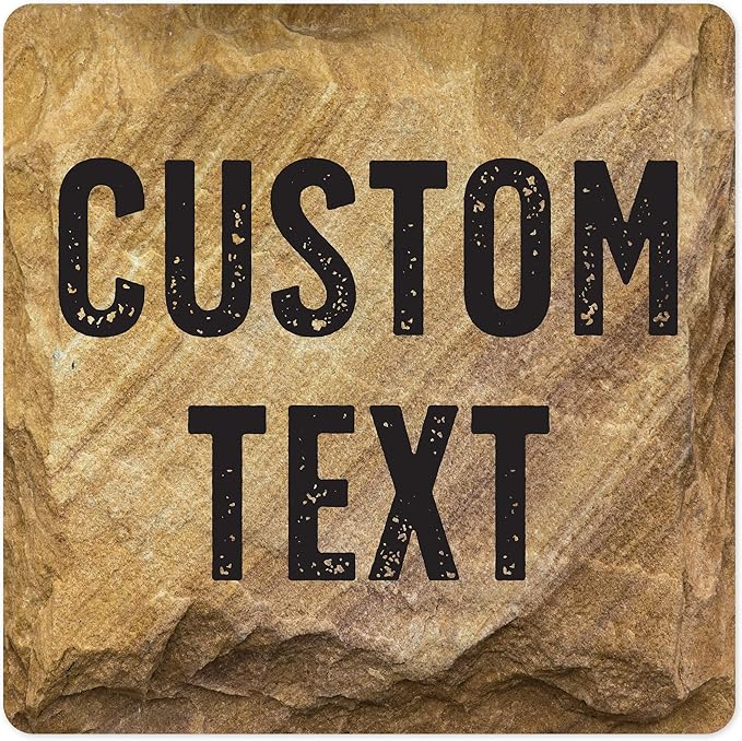 Custom Sign, Custom Street Sign, 11 Font Colors, 13 Font Styles, 4 Hole Options by MySignCenter